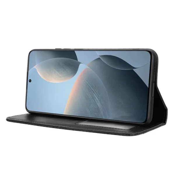 BUSINESS Peňaženkový kryt pre Xiaomi Poco X6 Pro 5G čierny