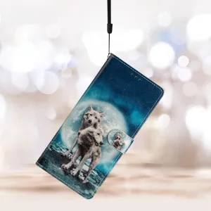 ART Peňaženkový kryt pre Samsung Galaxy A05s WOLVES