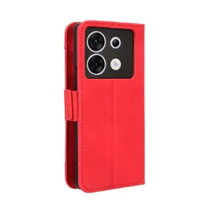 SLOT Peňaženkový obal pre Infinix Zero 30 5G červený