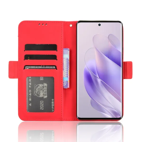 SLOT Peňaženkový obal pre Infinix Zero 30 5G červený