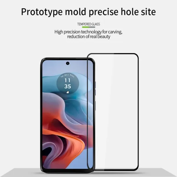 3D Tvrdené ochranné sklo pre Motorola Moto G34 5G