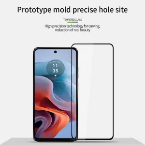 3D Tvrdené ochranné sklo pre Motorola Moto G34 5G