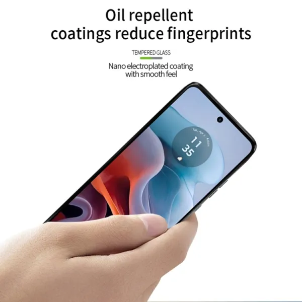 3D Tvrdené ochranné sklo pre Motorola Moto G34 5G
