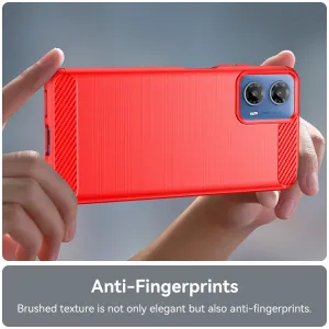 FLEXI TPU Ochranný kryt Motorola Moto G34 5G červený