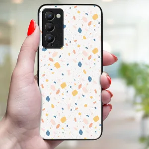 MY ART Ochranný obal pre Tecno Camon 18 ORANGE TERRAZZO (165)