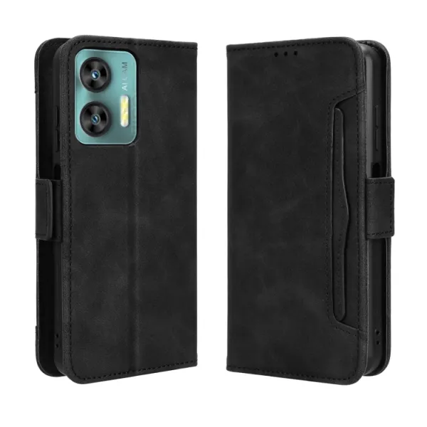 SLOT Peňaženkový obal pre Oukitel C35 / Oukitel C36 čierny