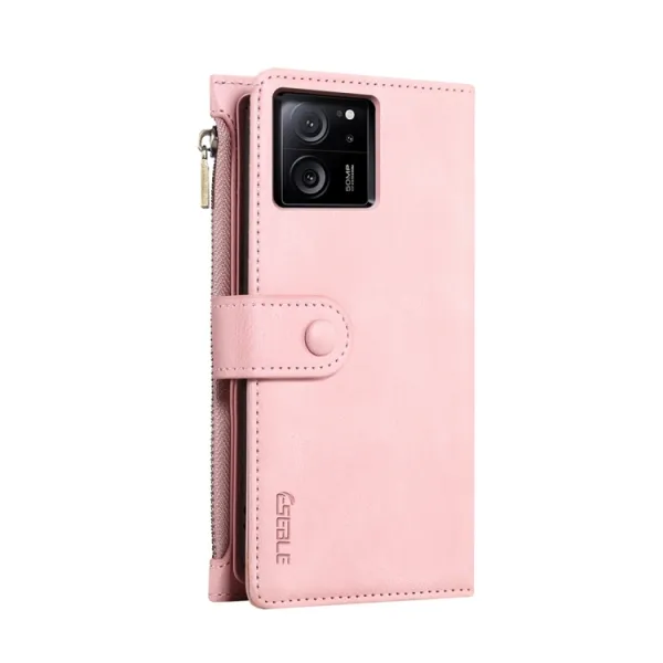 RFID Peňaženkové puzdro pre Xiaomi 13T / 13T Pro ružové