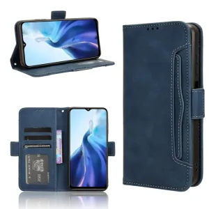 SLOT Peňaženkový obal pre Oukitel C35 / Oukitel C36 modrý
