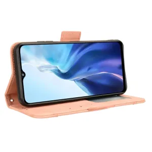 SLOT Peňaženkový obal pre Oukitel C35 / Oukitel C36 ružový