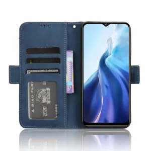 SLOT Peňaženkový obal pre Oukitel C35 / Oukitel C36 modrý