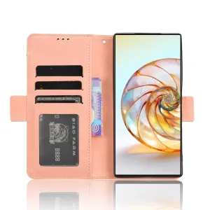 SLOT Peňaženkový obal pre Nubia Z60 Ultra ružový