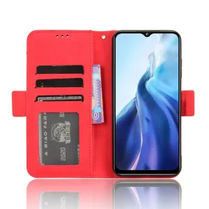 SLOT Peňaženkový obal pre Oukitel C35 / Oukitel C36 červený