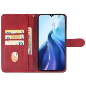 SMOOTH Peňaženkové puzdro pre Oukitel C36 červené