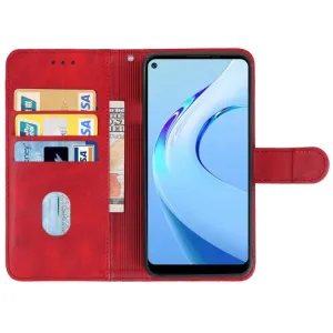 SMOOTH Peňaženkové puzdro pre Oukitel C21 Pro červené
