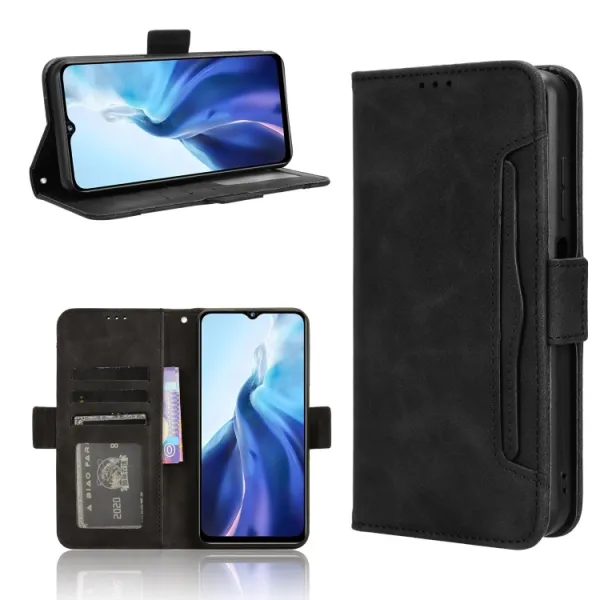 SLOT Peňaženkový obal pre Oukitel C35 / Oukitel C36 čierny