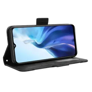 SLOT Peňaženkový obal pre Oukitel C35 / Oukitel C36 čierny