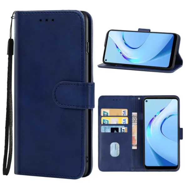 SMOOTH Peňaženkové puzdro pre Oukitel C21 Pro modré