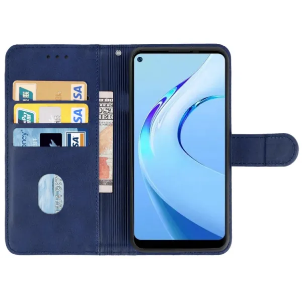 SMOOTH Peňaženkové puzdro pre Oukitel C21 Pro modré