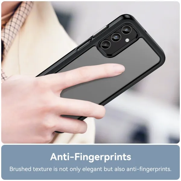CRYSTAL Ochranný kryt pre Samsung Galaxy A05s čierny