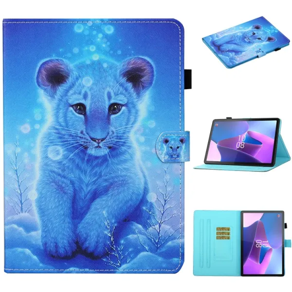 ART Zaklápacie puzdro pre Lenovo Tab P12 LITTLE TIGER