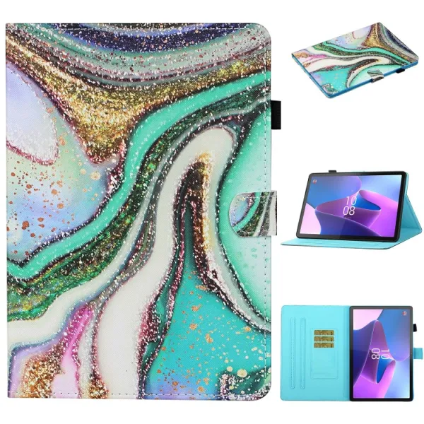 ART Zaklápacie puzdro pre Lenovo Tab P12 COLORED SAND