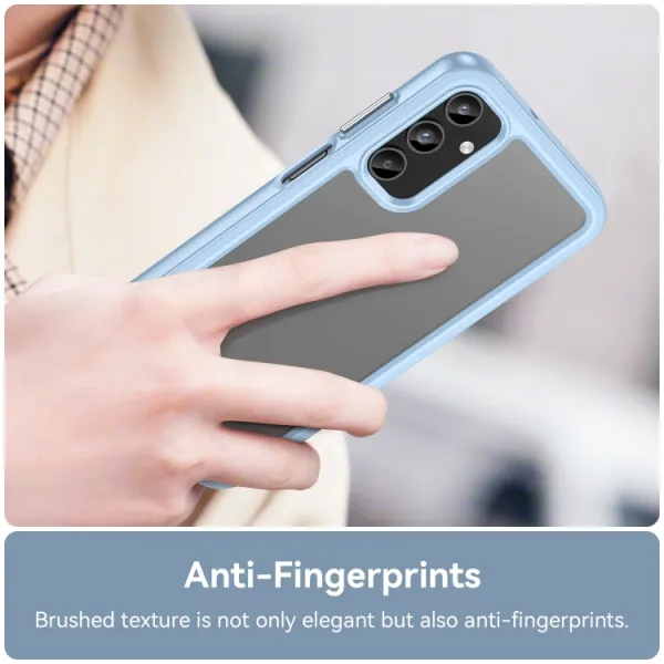 CRYSTAL Ochranný kryt pre Samsung Galaxy A05s modrý