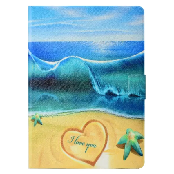 ART Zaklápacie puzdro pre Lenovo Tab P12 BLUE BEACH