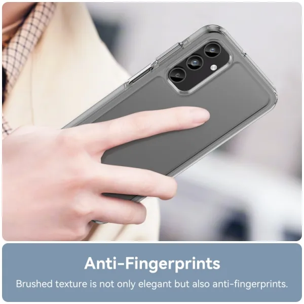 CRYSTAL Ochranný kryt pre Samsung Galaxy A05s priehľadný