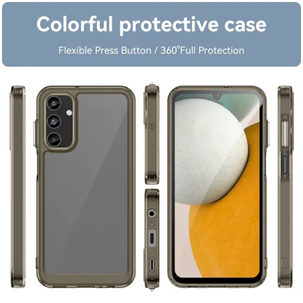 CRYSTAL Ochranný kryt pre Samsung Galaxy A05s šedý