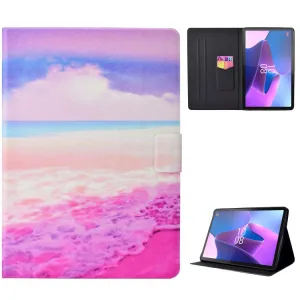 ART Zaklápacie puzdro pre Lenovo Tab P12 PINK BEACH