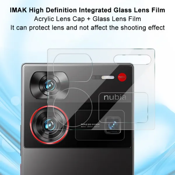 IMAK FULL COVER Sklo pre fotoaparát Nubia Z60 Ultra