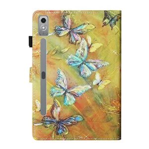 ART Zaklápacie puzdro pre Lenovo Tab P12 BUTTERFLY