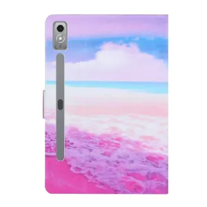 ART Zaklápacie puzdro pre Lenovo Tab P12 PINK BEACH