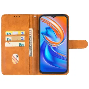 SMOOTH Peňaženkové puzdro pre Blackview BV9200 hnedé