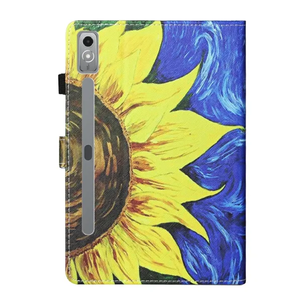 ART Zaklápacie puzdro pre Lenovo Tab P12 SUNFLOWER