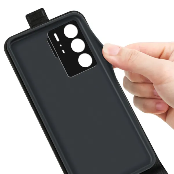 Vyklápacie puzdro pre ZTE Axon 40 Ultra čierne