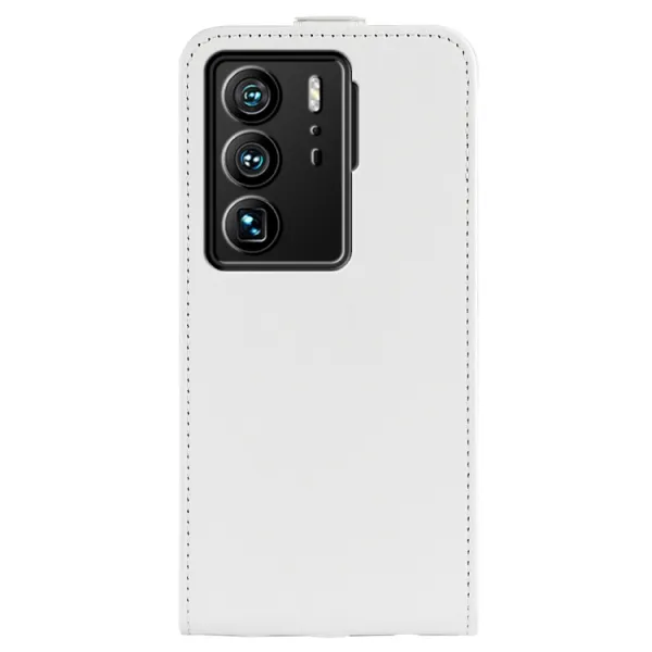 Vyklápacie puzdro pre ZTE Axon 40 Ultra biele