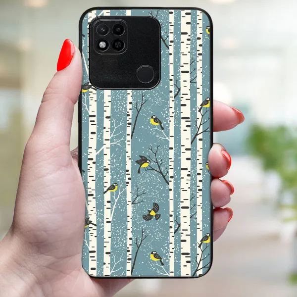 MY ART kryt s vianočným dizajnom Xiaomi Redmi 10A BIRCH (072)