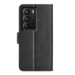 SIDE Peňaženkové puzdro pre ZTE Axon 40 Ultra čierne