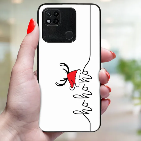 MY ART kryt s vianočným dizajnom Xiaomi Redmi 10A HOHOHO (073)