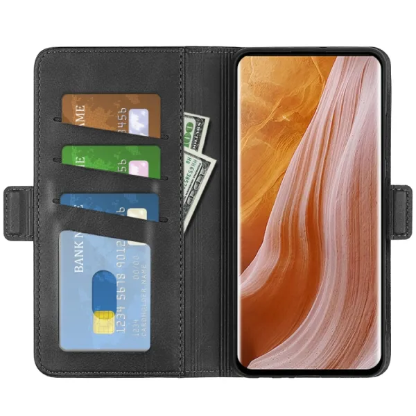 SIDE Peňaženkové puzdro pre ZTE Axon 40 Ultra čierne