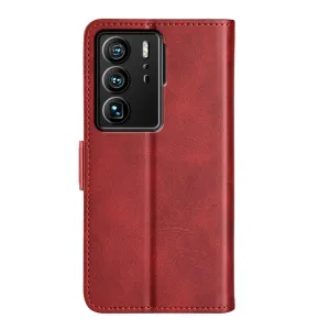 SIDE Peňaženkové puzdro pre ZTE Axon 40 Ultra červené