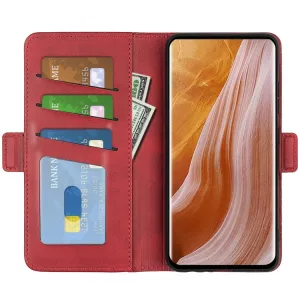 SIDE Peňaženkové puzdro pre ZTE Axon 40 Ultra červené