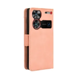 SLOT Peňaženkový obal pre Nubia Z60 Ultra ružový