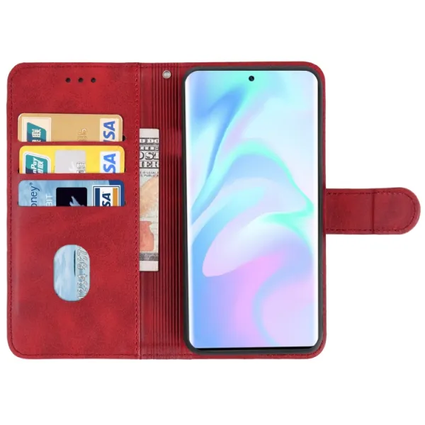 SMOOTH Peňaženkové puzdro pre ZTE Axon 40 Ultra červené