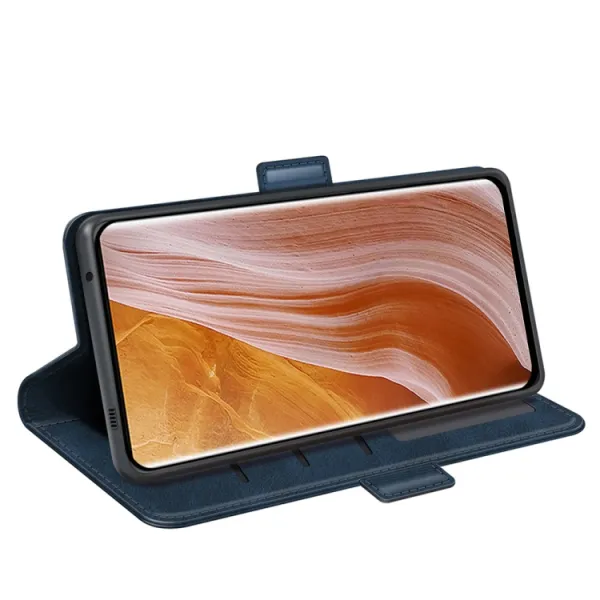 SIDE Peňaženkové puzdro pre ZTE Axon 40 Ultra modré