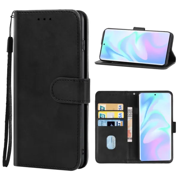 SMOOTH Peňaženkové puzdro pre ZTE Axon 40 Ultra čierne