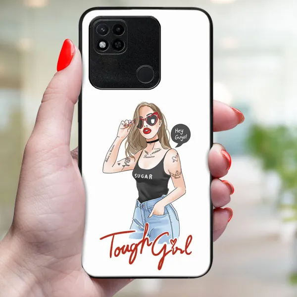 MY ART Ochranný kryt pre Xiaomi Redmi 10A TOUGH GIRL (131)