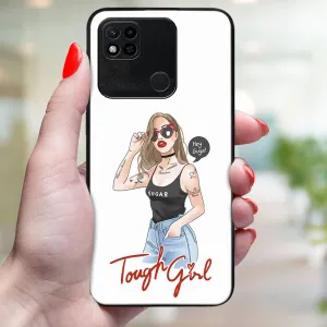 MY ART Ochranný kryt pre Xiaomi Redmi 10A TOUGH GIRL (131)