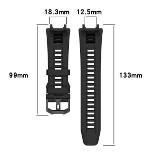 SILICONE Vymeniteľný remienok pre Amazfit Active Edge ružový